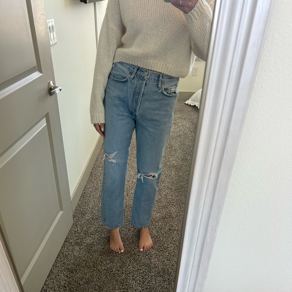 AGOLDE 90s distressed jeans